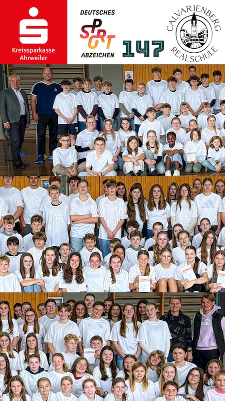 147 Sportabzeichen am Calvarienberg