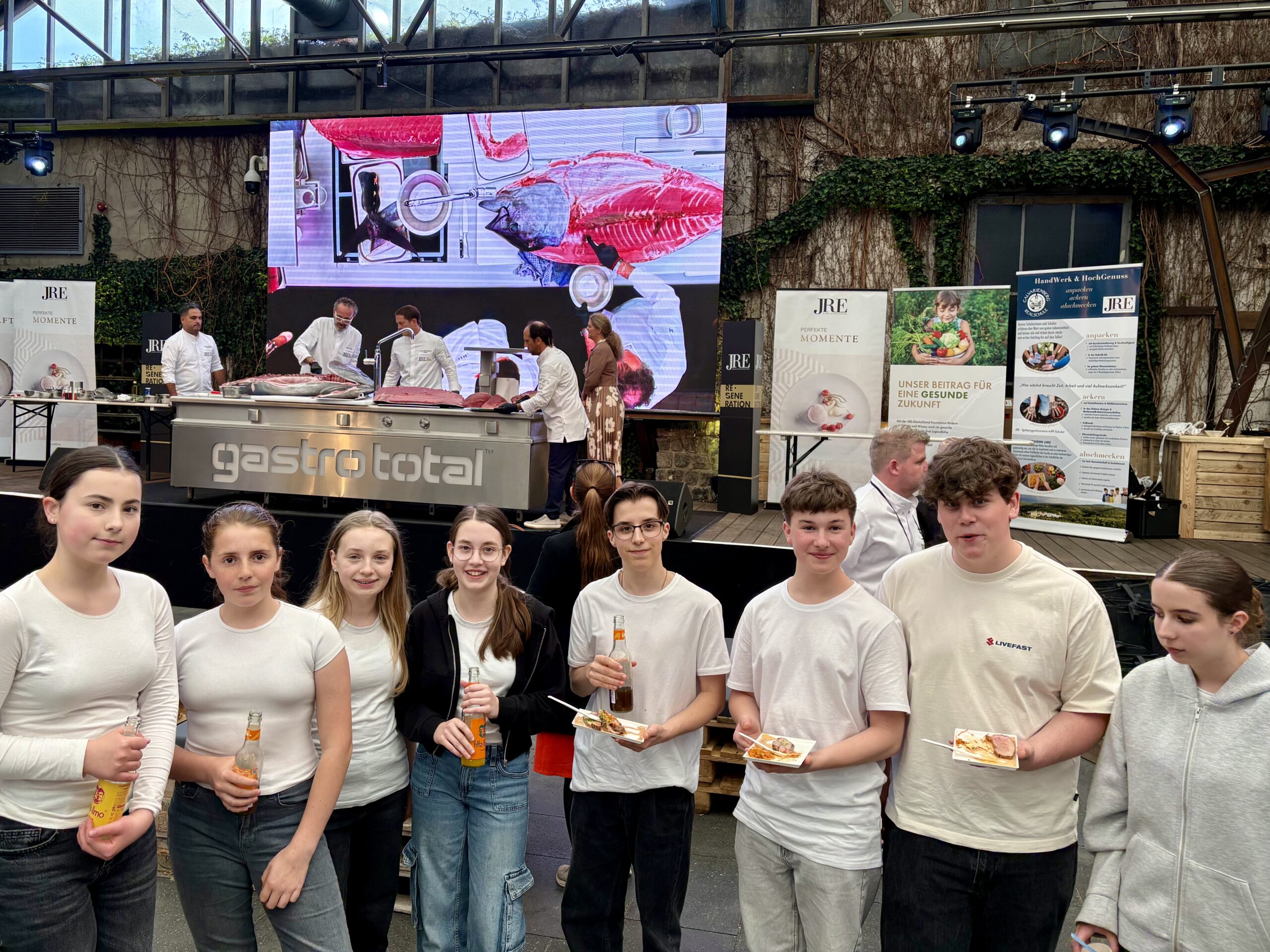 Realschule Calvarienberg goes JRE