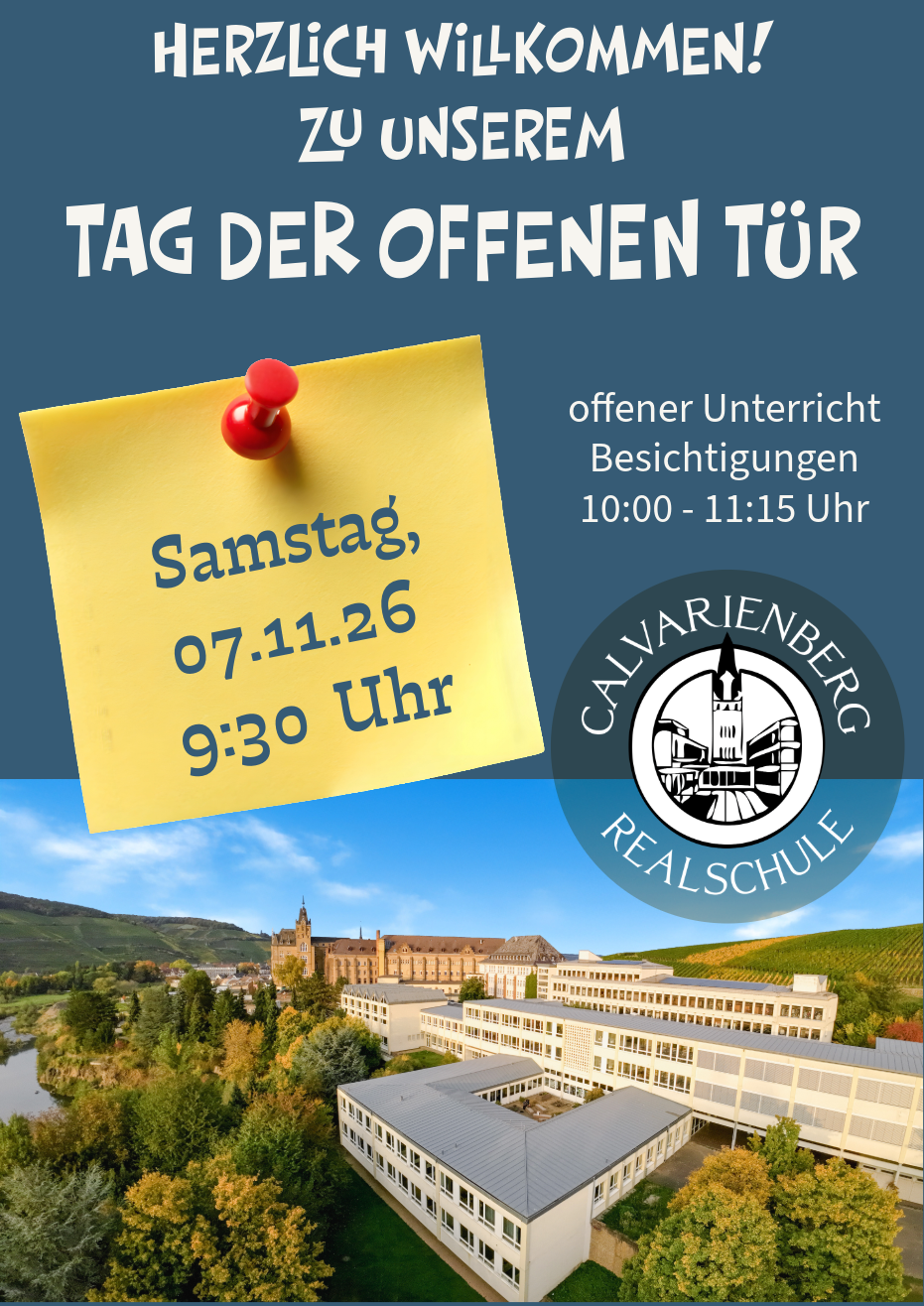 Tag der offenen Tür: 07.11.2026